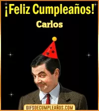 GIF Feliz Cumpleaños Meme Carlos